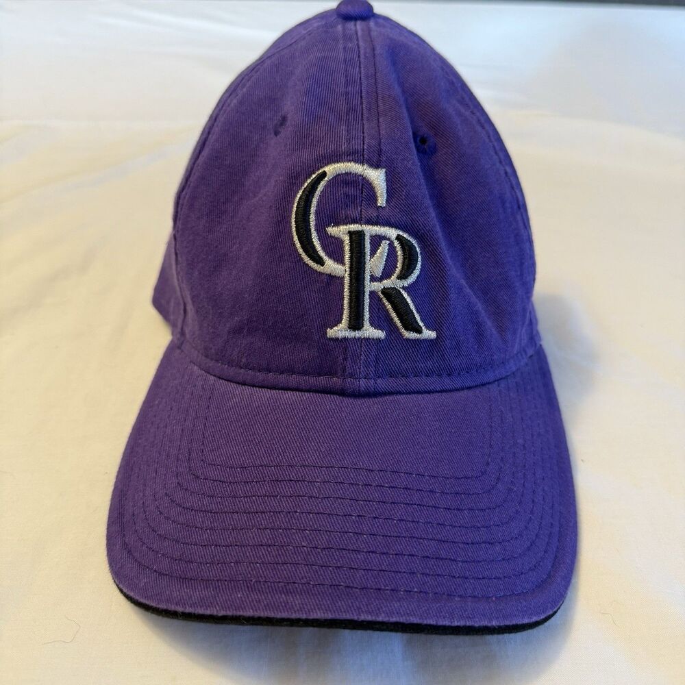 Colorado Rockies | New Era 9TWENTY Adjustable Hat | Purple Brushed Cotton | MLB
